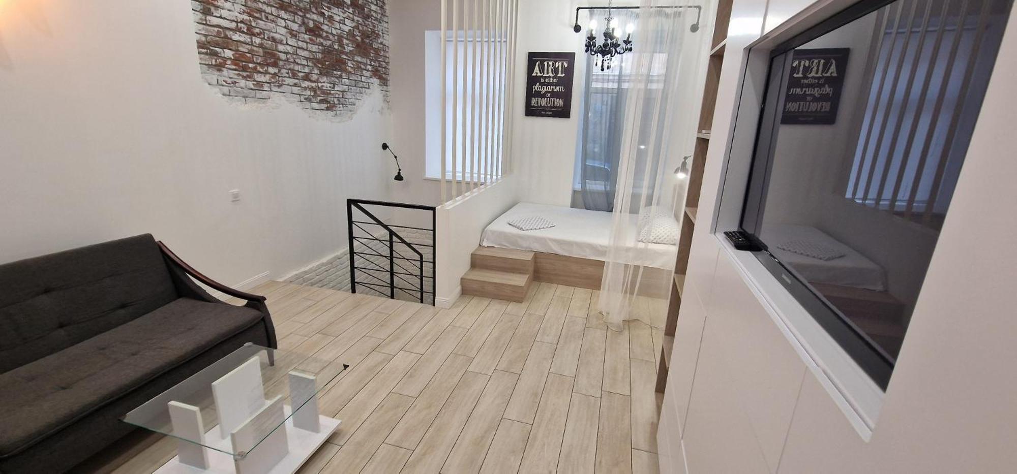 Appartement Чорно -Білий Люкс В Центрі à Lviv Extérieur photo